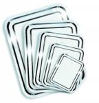  Tálca szögletes rozsdamentes acél krómozott 25 x 21 cm (1605SIS001) - vectraline