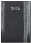 Alisca Határidőnapló ALISCA Rebel varrott A/5 napi fehér lapos szürke 2027 (260601/VSZ) - vectraline