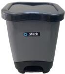  Szemetes pedálos Casandra szögletes 28L - vectraline