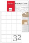 Optima Etikett OPTIMA 32124 47, 5x35mm 3200 címke/doboz 100 ív/doboz (32124) - vectraline