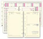 SATURNUS Gyűrűs kalendárium betét SATURNUS M312 napi sárga lapos 2026 (SM312-CHA) - vectraline