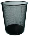  Papírkosár fémhálós fekete 17L (7570651000) - vectraline
