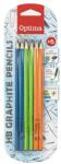 Optima Grafitceruza OPTIMA HB háromszögletű 6 darabos (100146) - vectraline