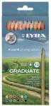 LYRA Színes ceruza LYRA Graduate hatszögletű 12 darabos (2871121) - vectraline
