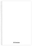 Fortuna Spirálfüzet vonalas FORTUNA Monocolor A/4 70 lapos fehér (01.02134) - vectraline