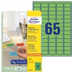 AVERY Etikett AVERY L4792-20 38, 1x21, 2mm zöld 1300 címke/doboz 20 ív/doboz (L4792-20) - vectraline