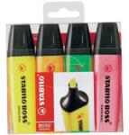 STABILO Szövegkiemelő STABILO Boss 4 darabos (70/4) - vectraline