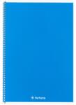 Fortuna Spirálfüzet vonalas FORTUNA Monocolor A/5 70 lapos sötétkék (01.02109) - vectraline