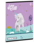Ars Una Füzet vonalas ARS UNA A/5 32 lapos 21-32 4-8. osztályos Cute Animals-Unicorn (53624482)