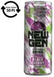 Hell Üdítőital szénsavas HELL Newgen Black cherry 0, 25L DRS - vectraline