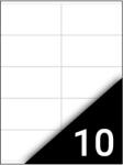 Fortuna Etikett FORTUNA 105x57mm univerzális 1000 címke/doboz 100 ív/doboz (01.01303) - vectraline