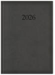 TopTimer Határidőnapló TOPTIMER Wide W024 A/4 napi fehér lapos fekete 2027 (T024W-003)