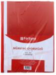 Fortuna Gyorsfűző FORTUNA műanyag piros 25 darabos (02.00691) - vectraline