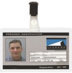 DJOIS Névjegykitűző DJOIS önlamináló 104x74 mm átlátszó 25 darabos (F11132) - vectraline