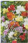 CSG Falinaptár CSG 210x320mm álló Virág 2026 (FN 085) - vectraline