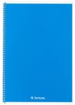 Fortuna Spirálfüzet vonalas FORTUNA Monocolor A/4 70 lapos kék (01.02131) - vectraline