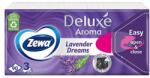 Zewa Papírzsebkendő ZEWA Deluxe 3 rétegű 90 darabos Levendula (53657) - vectraline