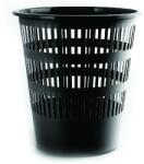 DONAU Papírkosár műanyag DONAU 12L fekete (UD307-01) - vectraline
