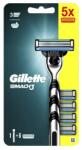 Gillette Borotva GILLETTE Mach3 Base H + 5 betét - vectraline