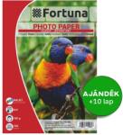 Fortuna Fotópapír FORTUNA A/4 inkjet fényes 180 g 100 lapos (01.00296) - vectraline
