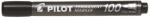 Pilot Alkoholos marker PILOT 100 kerek fekete (SCA-100-B)