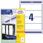 AVERY Etikett AVERY L4761-100 192x61 mm fehér iratrendezőcímke 400 címke/doboz 100 ív/doboz (L4761-100) - vectraline