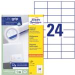 AVERY Etikett AVERY 3474 70x37mm univerzális 2400 címke/doboz 100 ív/doboz (3474) - vectraline