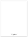 Fortuna Füzet vonalas FORTUNA Monocolor A/4 32 lapos 81-32 fehér (01.02100) - vectraline