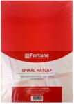 FORTUNA Hátlap FORTUNA A/4 230 g matt bőrhatású piros 100/dob (09.0051004) - vectraline