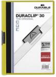 DURABLE Klipmappa DURABLE Duraclip A/4 30 lapig zöld (220005) - vectraline