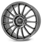 OZ Superturismo LM Matt Graphite Silver Lettering 5/120 19x8, 5 ET34 79 - 4sgumi