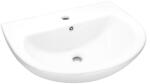 Mereo Mereo, fali kerámia mosdó 56x44x19 cm, fényes fehér, MER-VSD56U (MER-VSD56U)