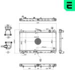 ERA Radiator, racire motor ERA 673320 (673320)