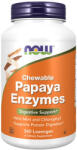 NOW Papaya Enzyme 360 comprimate