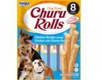 Inaba Foods Churu Rolls Recompense pentru caini cu Pui si Branza, 8 x 12 g