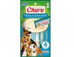 Inaba Foods Churu Recompense Cremoase pentru caini cu Pui si Branza, 4 x 14 g