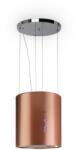 Klarstein Barett, sziget páraelszívó, Ø 35 cm, légkeringetés, 590 m³/ó, LED, aktívszén szűrő, réz (TK15-BarettCopper) (TK15-BarettCopper) - electronic-star