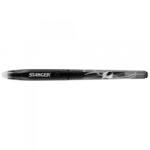 Stanger Zselés toll radírozható 0, 7 mm Softgrip fekete (18000300070) (18000300070) - aqua