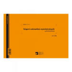 Pátria Szigorú számadású nyomtatványok nyilvántartása A/4 fekvő karton