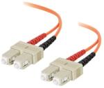 C2G Fiber Optic SC Összekötő Narancssárga 3m 85241 (85241)