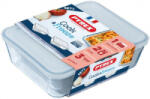 Pyrex 912S951/7646 Ételtároló doboz szett, 1, 5 + 2, 6 l, 2 db Ételtároló doboz szett - ételtároló anyaga üveg