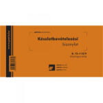 Pátria Készletbevételezési bizonylat 2 tételes 25x4 lapos tömb 203x102 mm