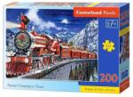 Castorland 200 db-os puzzle - Mikulás vonat (B-222254) (B-222254)