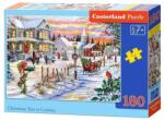Castorland 180 db-os puzzle - Érkezik a karácsonyfa (B-018550) (B-018550)