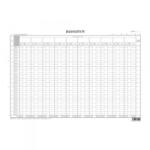 Pátria Jelenléti ív 10 fő nyilvántartására 420x297 mm