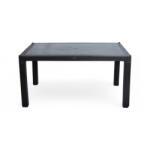  Rattan asztal 150x90cm antracit (BT18)