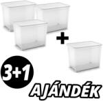 Keter 3-t fizet, 4-et vihet T Box XL műanyag tárolódoboz 70L AKCIÓS