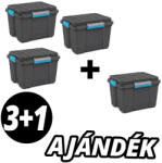 Keter 2-t fizet, 3-t vihet Scuba Box M vízálló láda 45L AKCIÓS