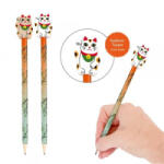 Trendhaus Grafitirón Lucky Cat radírral (961808) (961808)