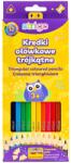 STRIGO Creioane colorate cu ascutitoare Strigo SSC110, 12 culori (SSC110)